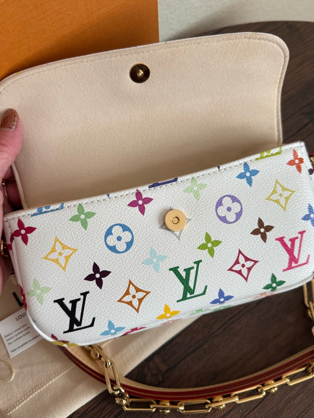 ❌SOLD❌LOUIS VUITTON 2026 Limited Edition Murakami Anniversary Ivy Two Way Bag - Picture 4 of 9
